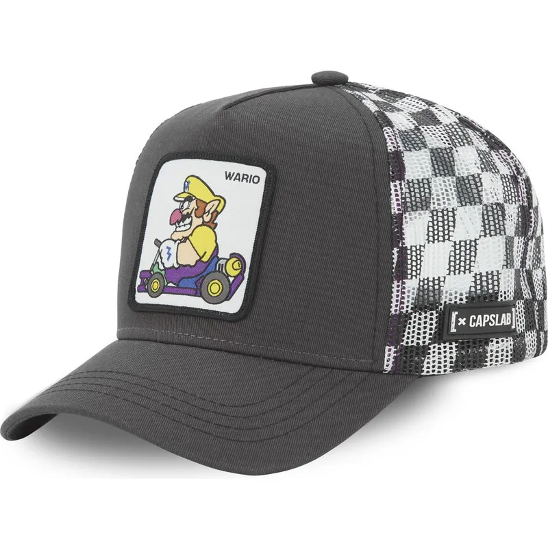 kepure-islenkta-juoda-snapback-kart-smk-war1-bros-wario-super-mario-bros-capslab