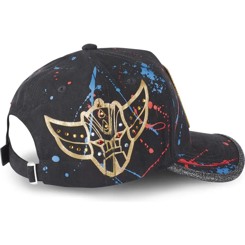 kepure-islenkta-juoda-reguliuojamas-tag-gol1-grendizeris-robot-grendizer-capslab
