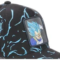 kepure-islenkta-juoda-reguliuojamas-super-saiyan-blue-tag-veg1-vegeta-dragon-ball-capslab