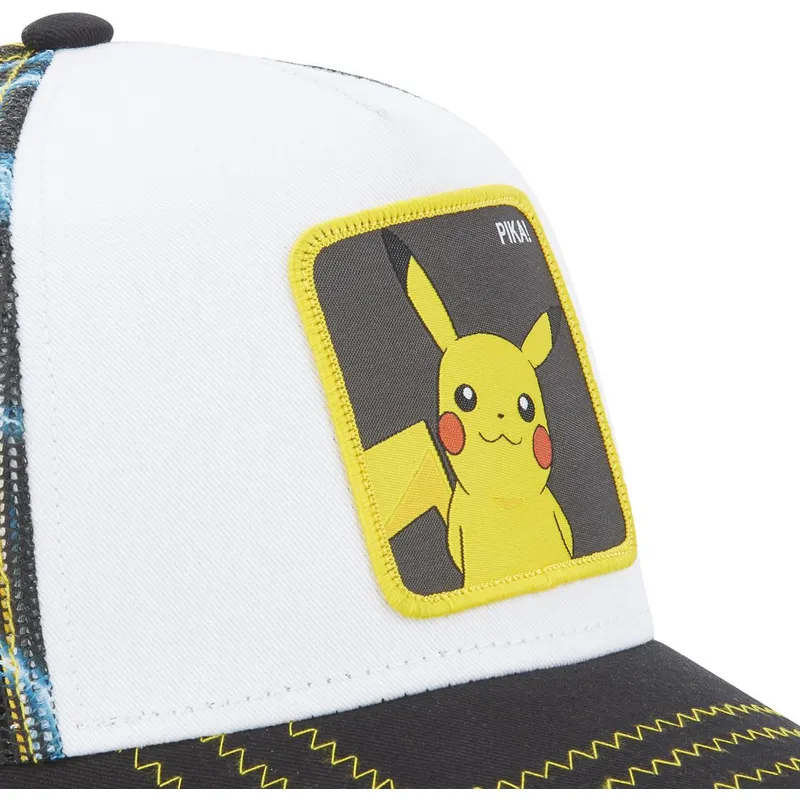 kepure-islenkta-juoda-snapback-ele2-pikachu-pokemon-capslab
