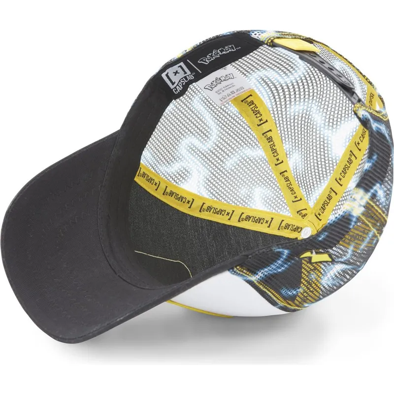kepure-islenkta-juoda-snapback-ele2-pikachu-pokemon-capslab