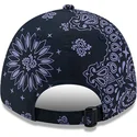 kepure-islenkta-tamsiai-melyna-reguliuojamas-9forty-paisley-print-new-york-yankees-mlb-new-era