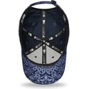 kepure-islenkta-tamsiai-melyna-reguliuojamas-9forty-paisley-print-new-york-yankees-mlb-new-era
