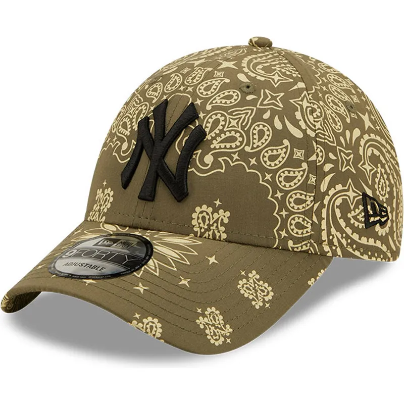 kepure-islenkta-zalia-reguliuojamas-9forty-paisley-print-new-york-yankees-mlb-new-era
