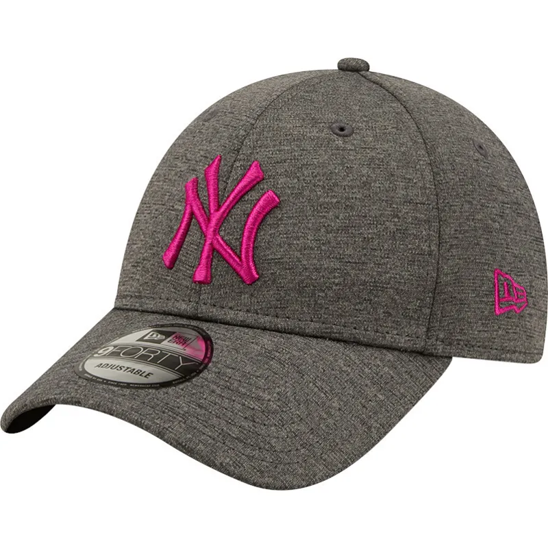 kepure-islenkta-pilka-reguliuojamas-rosa-9forty-shadow-tech-new-york-yankees-mlb-new-era