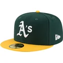 cap-plokscia-green-ajustada-59fifty-ac-perf-oakland-athletics-mlb-new-era