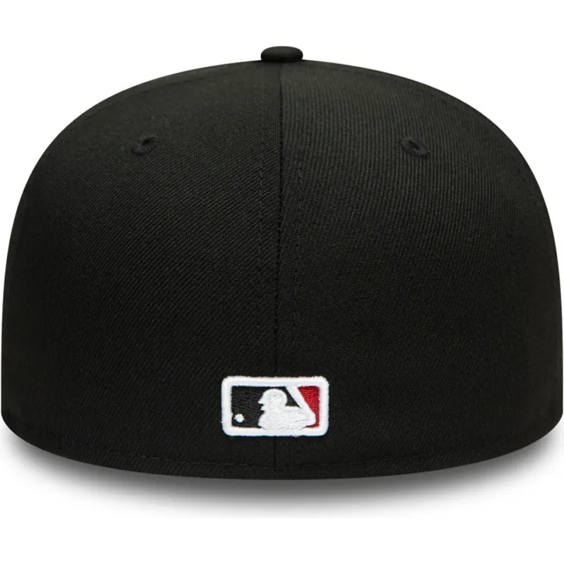 czarna-dopasowana-czapka-z-plaskim-daszkiem-59fifty-ac-perf-arizona-diamondbacks-mlb-new-era