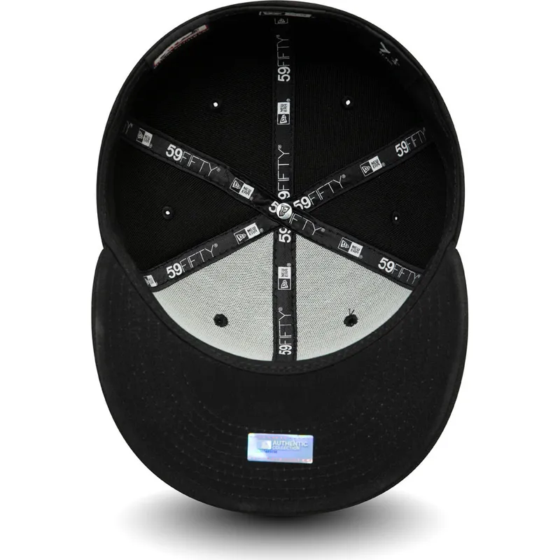 czarna-dopasowana-czapka-z-plaskim-daszkiem-59fifty-ac-perf-arizona-diamondbacks-mlb-new-era