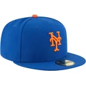 cap-plokscia-blue-ajustada-59fifty-ac-perf-new-york-mets-mlb-new-era