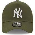 zielona-czapka-truckerka-a-frame-tonal-mesh-new-york-yankees-mlb-od-new-era
