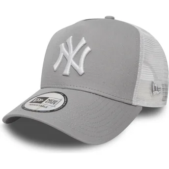 kepure-islenkta-pilka-snapback-vaikams-a-frame-clean-new-york-yankees-mlb-new-era