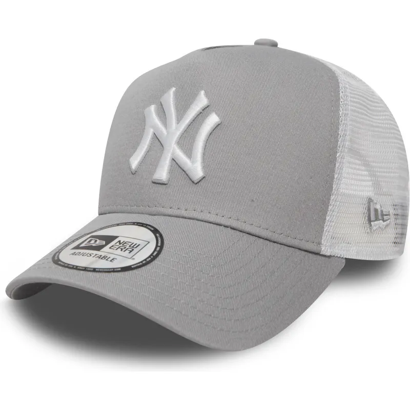 kepure-islenkta-pilka-snapback-vaikams-a-frame-clean-new-york-yankees-mlb-new-era