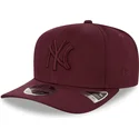 kepure-islenkta-raudona-snapback-9fifty-stretch-snap-new-york-yankees-mlb-new-era