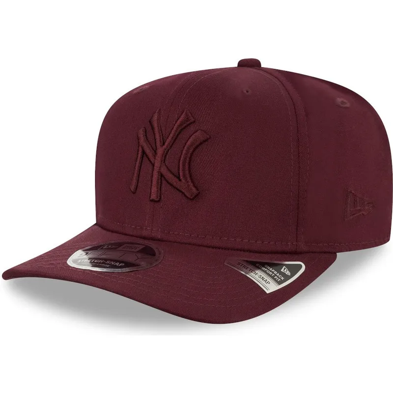 kepure-islenkta-raudona-snapback-9fifty-stretch-snap-new-york-yankees-mlb-new-era