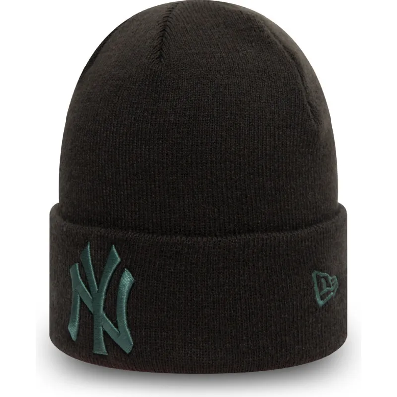 kepure-juoda-knit-cuff-league-essential-new-york-yankees-mlb-new-era