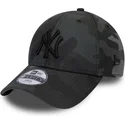 kepure-islenkta-kamufliazas-reguliuojama-juostele-vaikams-9forty-league-essential-new-york-yankees-mlb-new-era