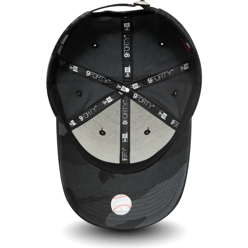 kepure-islenkta-kamufliazas-reguliuojamas-vaikams-9forty-league-essential-new-york-yankees-mlb-new-era