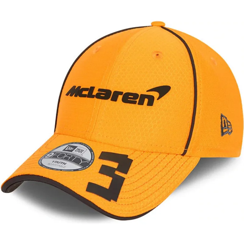 kepure-islenkta-oranzine-snapback-vaikams-9forty-daniel-ricciardo-mclaren-racing-formula-1-new-era