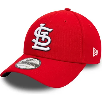 kepure-islenkta-raudona-reguliuojamas-9forty-the-league-st-louis-cardinals-mlb-new-era