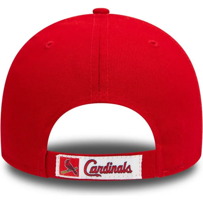 kepure-islenkta-raudona-reguliuojamas-9forty-the-league-st-louis-cardinals-mlb-new-era