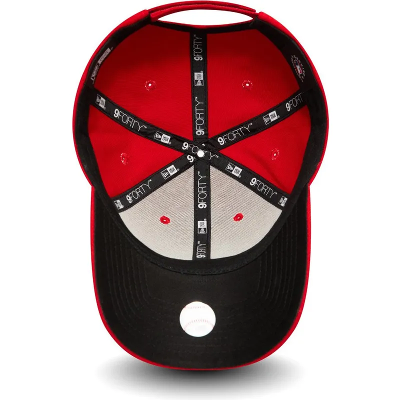 kepure-islenkta-raudona-reguliuojamas-9forty-the-league-st-louis-cardinals-mlb-new-era