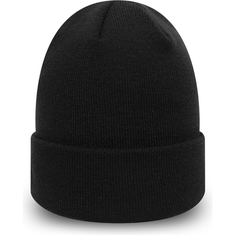 new-era-black-logo-essential-cuff-new-york-yankees-mlb-black-beanie