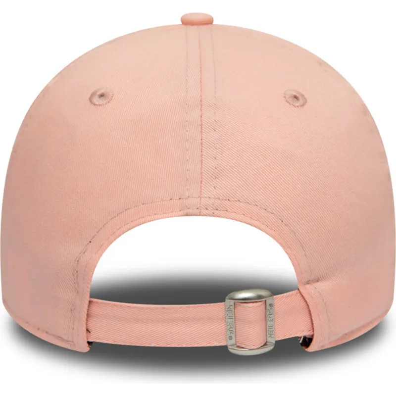 kepure-islenkta-rozine-reguliuojama-juostele-vaikams-9forty-league-essential-new-york-yankees-mlb-new-era