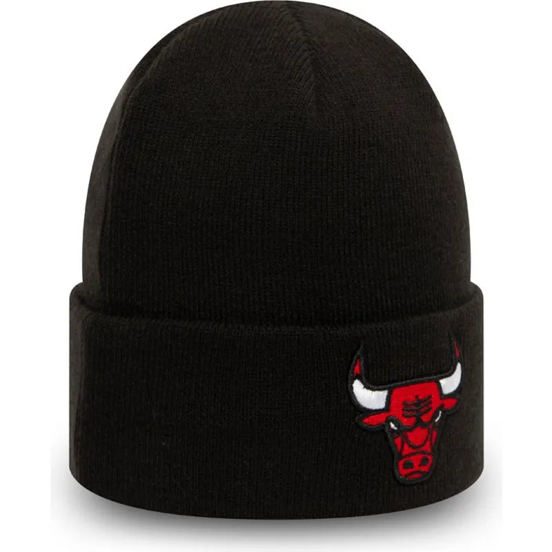 czarna-czapka-essential-cuff-chicago-bulls-nba-new-era
