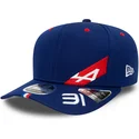 niebieska-czapka-z-daszkiem-snapback-9fifty-stretch-snap-esteban-ocon-alpine-formula-1-renault-od-new-era