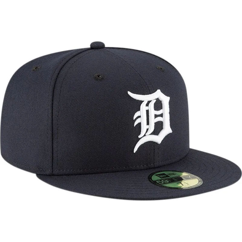kepure-plokscia-tamsiai-melyna-priglundanti-59fifty-ac-perf-detroit-tigers-mlb-new-era