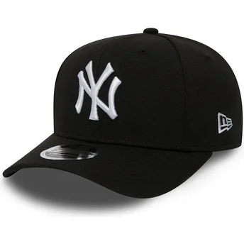 czarna-zakrzywiona-czapka-snapback-9fifty-stretch-snap-new-york-yankees-mlb-new-era