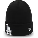 czarna-czapka-essential-cuff-los-angeles-dodgers-mlb-od-new-era