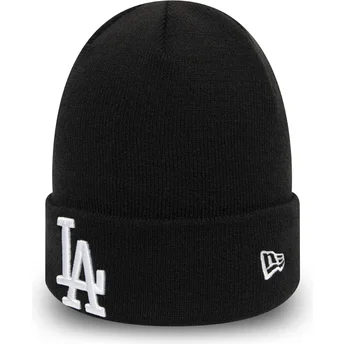 Czarna czapka Essential Cuff Los Angeles Dodgers MLB New Era