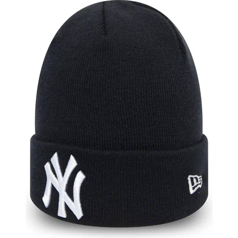kepure-tamsiai-melyna-essential-cuff-new-york-yankees-mlb-new-era