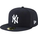 kepure-plokscia-tamsiai-melyna-priglundantis-59fifty-ac-perf-new-york-yankees-mlb-new-era