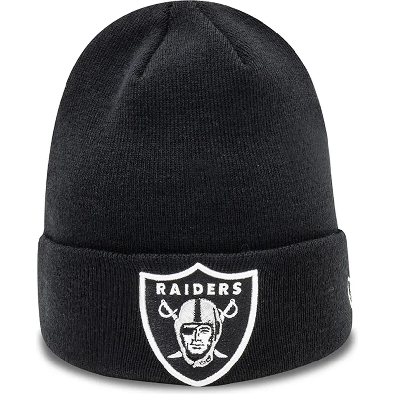 kepure-juoda-essential-cuff-las-vegas-raiders-nfl-new-era