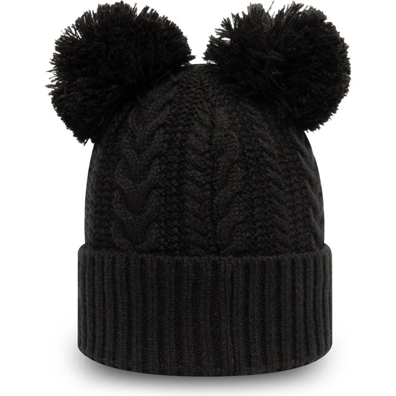 kepure-su-bumbulu-juoda-doble-knit-cuff-new-york-yankees-mlb-new-era