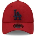 kepure-islenkta-raudona-reguliuojamas-9forty-diamond-era-los-angeles-dodgers-mlb-new-era