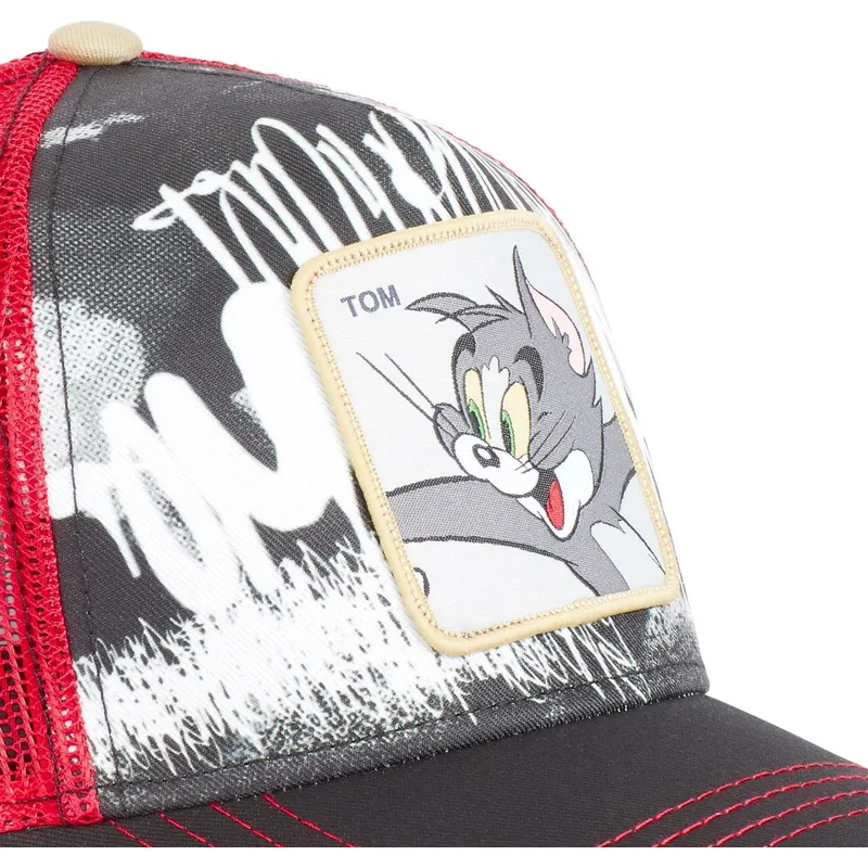 kepure-islenkta-juoda-snapback-tom2-tom-looney-tunes-capslab