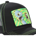 kepure-islenkta-juoda-snapback-psy2-rick-ir-morty-rikas-ir-mortis-capslab