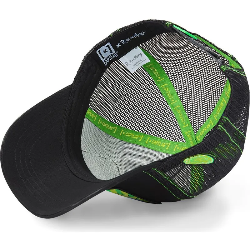 kepure-islenkta-juoda-snapback-psy2-rick-ir-morty-rikas-ir-mortis-capslab