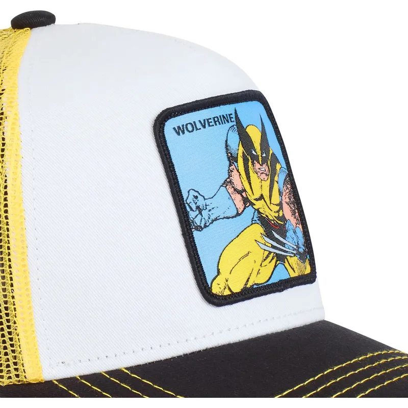 kepure-islenkta-balta-snapback-wol2-wolverine-marvel-comics-capslab