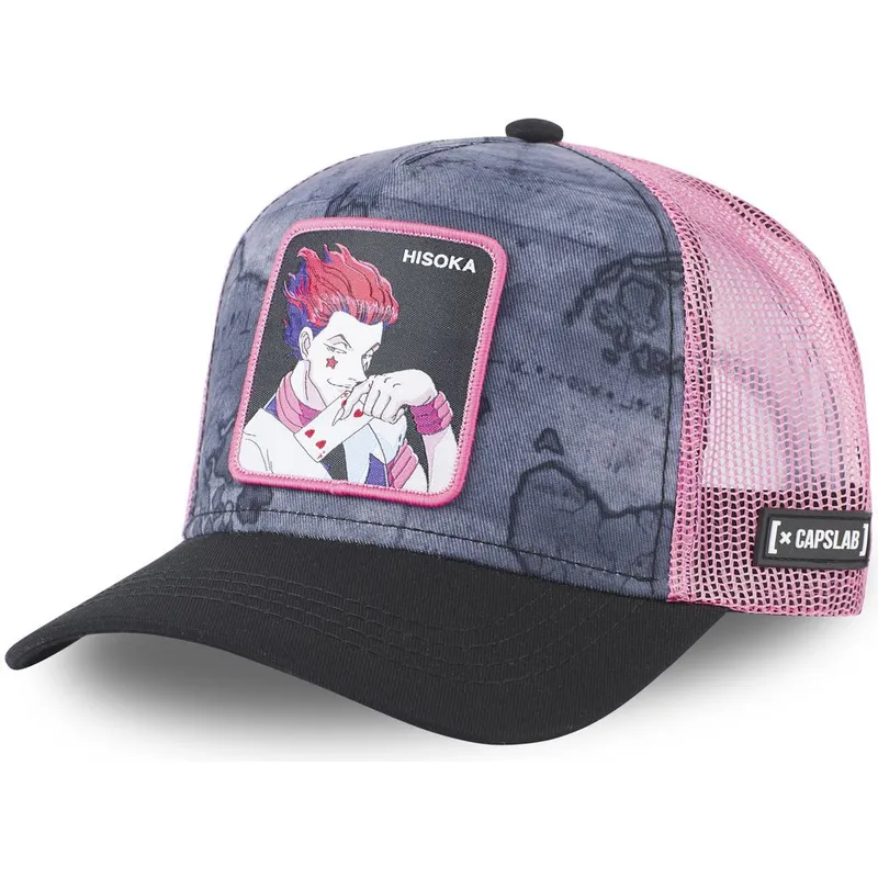 kepure-islenkta-juoda-snapback-his2-hisoka-morow-hunter-x-hunter-capslab