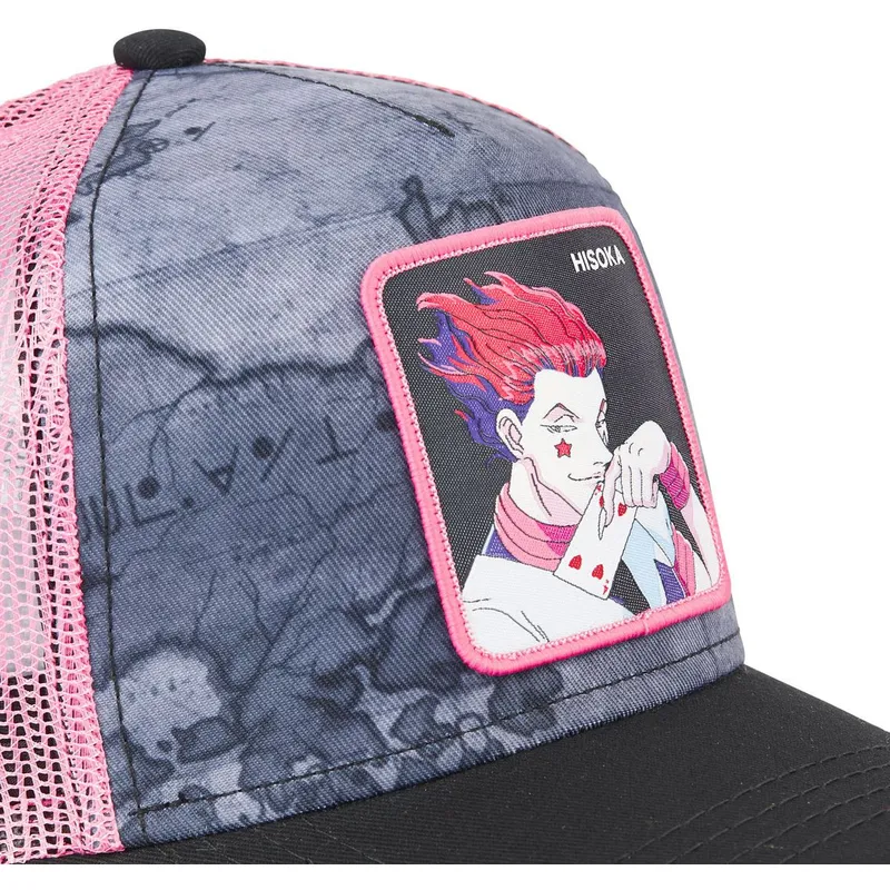 kepure-islenkta-juoda-snapback-his2-hisoka-morow-hunter-x-hunter-capslab