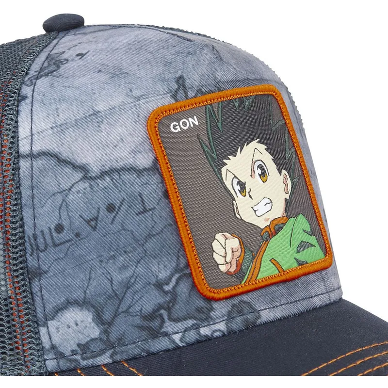 kepure-islenkta-tamsiai-melyna-snapback-gon2-gon-freecss-hunter-x-hunter-capslab