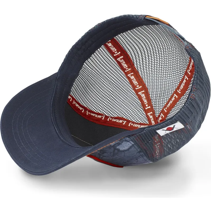 kepure-islenkta-tamsiai-melyna-snapback-gon2-gon-freecss-hunter-x-hunter-capslab