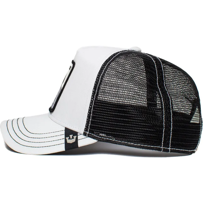 kepure-islenkta-balta-snapback-extreme-exxxtreme-the-farm-goorin-bros