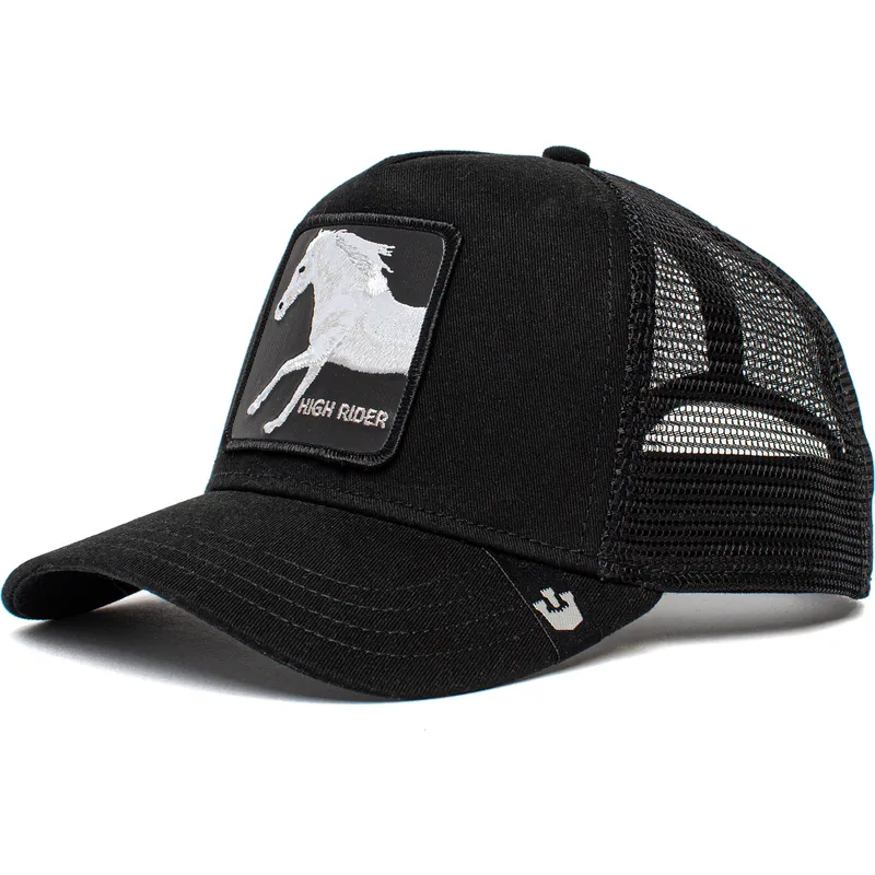 kepure-islenkta-juoda-snapback-high-rider-ride-high-the-farm-goorin-bros