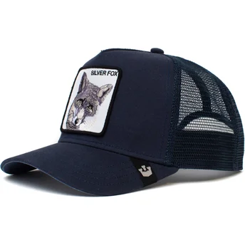 kepure-islenkta-tamsiai-melyna-snapback-the-silver-the-farm-goorin-bros