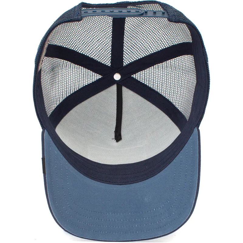 kepure-islenkta-tamsiai-melyna-snapback-the-silver-the-farm-goorin-bros kepure-islenkta-tamsiai-melyna-snapback-the-silver-the-farm-goorin-bros
